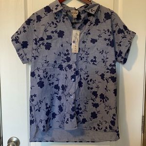 Como Vintage button-up t-shirt